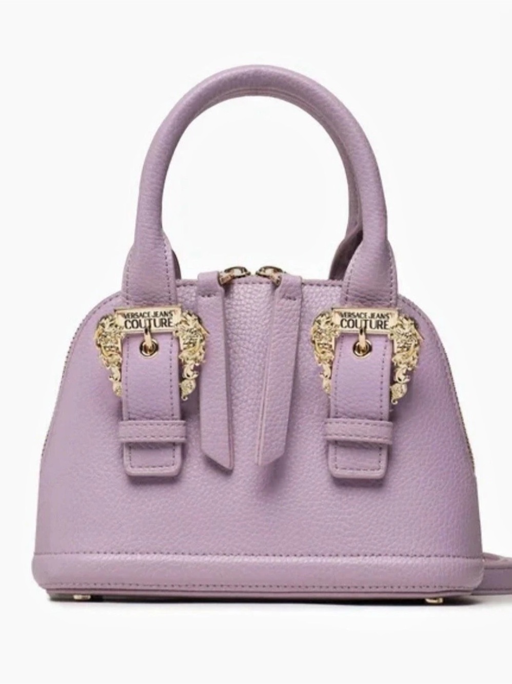 Versace Jeans Couture Satchels Purple Size One Size
